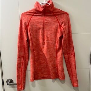 Under Armour Orange Quarter-Zip Pullover